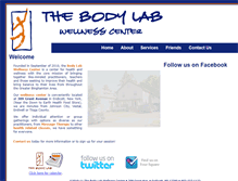 Tablet Screenshot of bodylabwellness.net